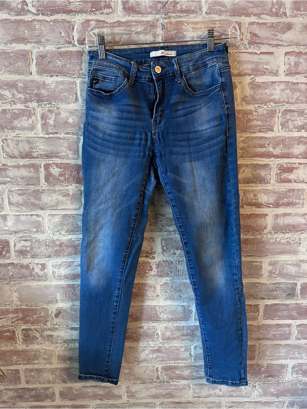 KanCan Medium Blue High-Rise Skinny Jeans